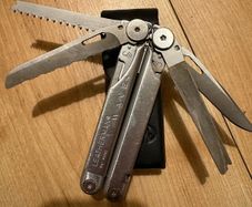 leatherman wave slim original camping Sheath leather  fishing hiking pliers made