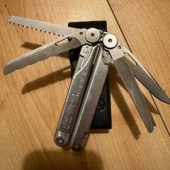 leatherman wave slim original camping Sheath leather  fishing hiking pliers made