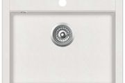 Granite Kitchen Sink Single Basin White