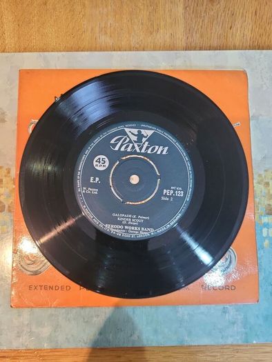 The All Star Brass Band & Ferodo Works Band extended play 45 record Paxton PEP 123