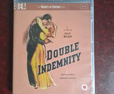 Double Indemnity Blu ray - The Masters Of Cinema Series OOP