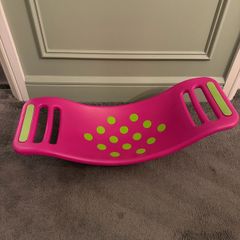 Fat Brain Teeter Popper Sensory Wobble Board Pink