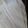 Cream velvet lined professionally made curtains size 4 widths drop 62inch pinch pleating Image 2