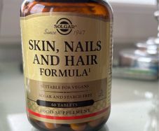 2 BOTTLES OF Solgar Skin, Nails & Hair