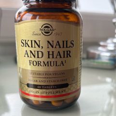 2 BOTTLES OF Solgar Skin, Nails & Hair