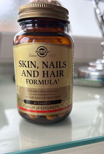2 BOTTLES OF Solgar Skin, Nails & Hair