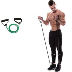 Resistance 15lbs Bands With Handles, Exercise Bands, Workout Bands With Handles For Men Women, Strength Training Equipment At Home