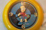 Vintage The Simpsons Bart Simpson Clock