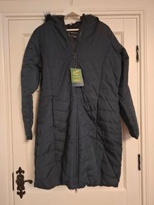 Regatta Navy Fritha Long Jacket BNWT Postage Cost Included In Price