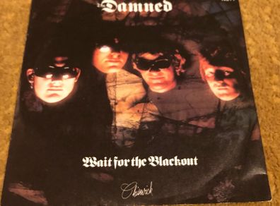 The Damned - Wait For The Blackout (1982) 7"