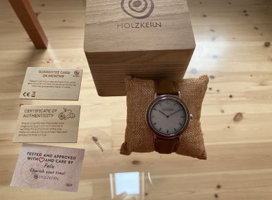 New Holzkern watch 40mm diameter face