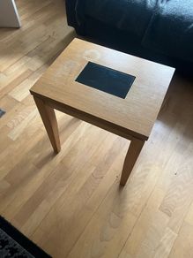 Wooden coffee table