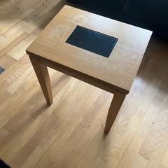 Wooden coffee table