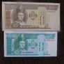 Lot of 6 Uncirculated Banknotes from Mongolia.2010-2017. Image 5