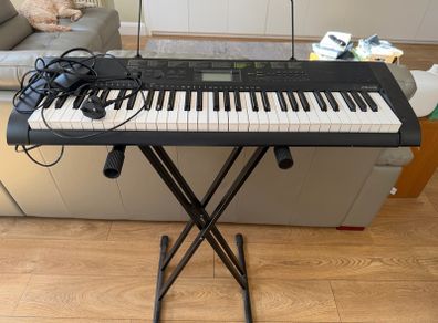 casio keyboard ctk-1100 & stand