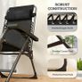 Zero Gravity Chairs Set of 2, Folding Sunloungers Reclining Garden Chairs with Cup Holder Image 8