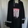 Shine Black Matching Set 4XL Fits like UK 24,26 oversized Long Tunic  Trousers Image 4
