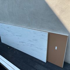 Kitchen worktops with marble effect - 4 pieces