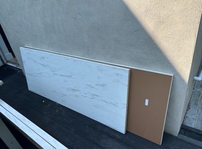 Kitchen worktops with marble effect - 4 pieces
