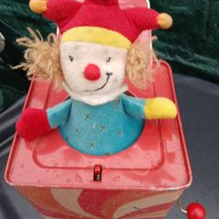 Vintage "Jack in the box" toy, not working