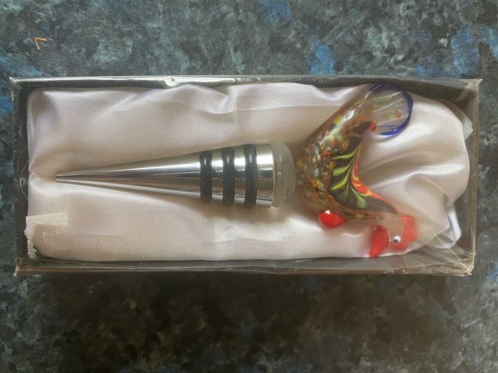 Glass Hand Crafted Bottle Stopper