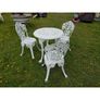 Cast Iron Garden Set x3 Ornate Style N Image 2