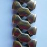 Vintage Rolled Gold / Stainless Steel Expanding Bracelet Watch Strap Image 7