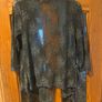 Monsoon khaki green lace wrap blouse cover up size UK18 EU 46 Postage included Image 4