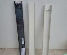 Free IKEA picture rail shelves
