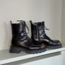 Brand New Black & Brown Chunky Ankle Boots from Primark Size UK 5 / EU 38 Image 4