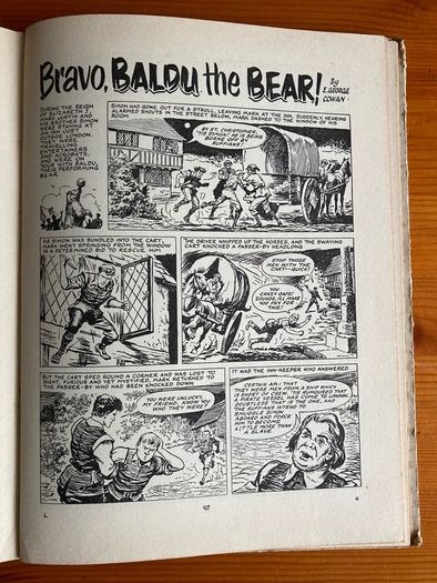 Comic: 'LION' annual 1955