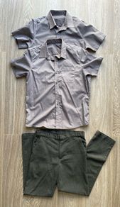 Schoolwear - Grey School Shirts & Trousers: 12-13yrs