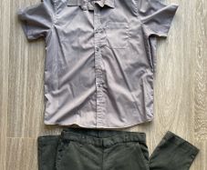 Schoolwear - Grey School Shirts & Trousers: 12-13yrs