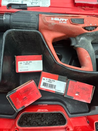 Hilti DX 460 and X-450-FB with Hilti Nails