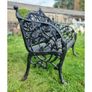 Medium Lady Bench Black CH-R-S126B-B Image 3