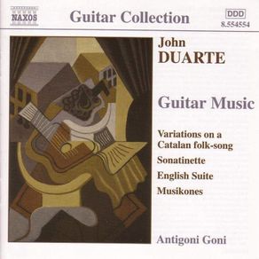 John Duarte. Guitar Music. CD. Free Postage!