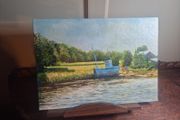 oil painting,Gerry Tudhope,old court Skibbereen, reasonable offers accepted.