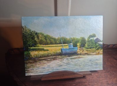oil painting,Gerry Tudhope,old court skibbereen.