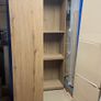 Tall Light Wood Shelved Unit Image 3