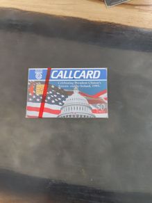 president Clinton call card