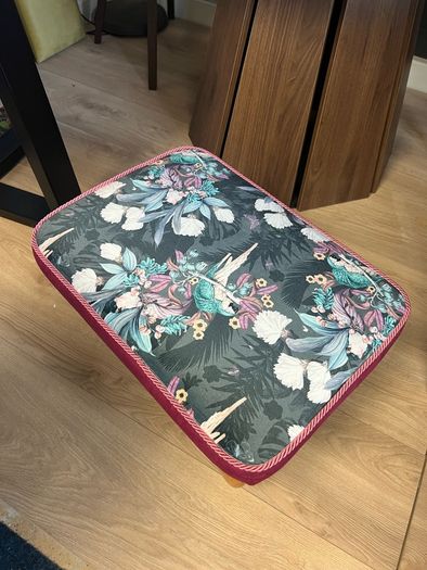Sale! Footstool New ! Hand made