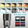 Tiktok 1pc Super Bright LED Flashlight, USB Rechargeable Handheld Torch Image 5