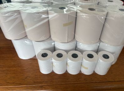 Till and credit card receipt paper