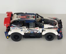 Lego Technic top gear rally car app controlled
