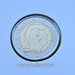 Netherlands 2013 year Uncirculated 2 Euro coin.