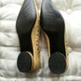 Tan shoes with low heel size 36 NEW Image 2