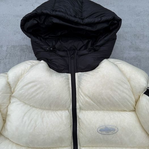 Black & Cream Corteiz Bolo Lite Jacket