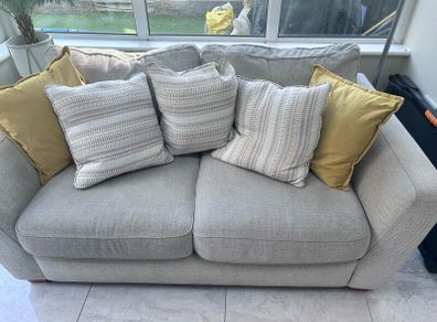 Sofa and snuggle chair