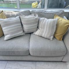 Sofa and snuggle chair