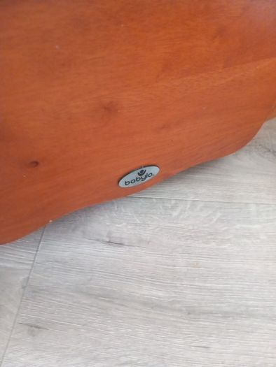 babylo nursery chair and footstool